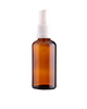 Butelka 50 ml, szklana brązowa, DIN 18