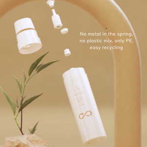 Airless Aquamarine 50 ml, mono HDPE