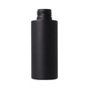 Butelka 100 ml, czarna matowa, HDPE z efektem Soft Touch, 24/410