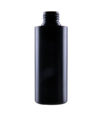 Butelka 150 ml, czarna, ECO-HDPE, 24/410
