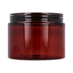 Amber PET jar 500 ml - neck 100/400