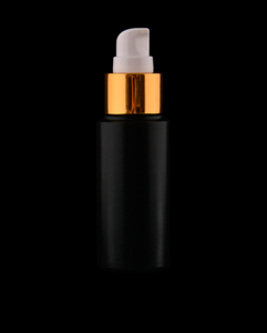 50 ml bottle, black, ECO-HDPE, 24/410