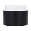 Jar 100 ml PP black matt, white inner 