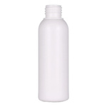 White HDPE bottle 125 ml, neck 24/410