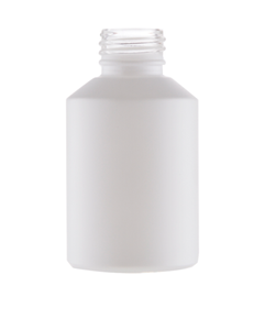 Bottle 60 ml white, frosted, glass, 24/410