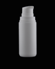 Airless PP biały 100 ml, pompka PP biała, nasadka bezbarwna