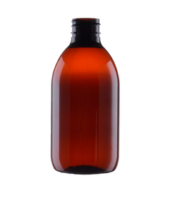 Butelka PET brązowa 300 ml, gwint 28/410