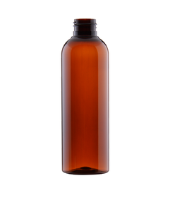 Butelka 200 ml, brązowa, RPET, 24/410