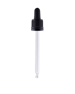 Pipette, Glass, DIN 18, Tube length 104mm