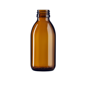 Bottle 125/115 ml brown Glass 28/410