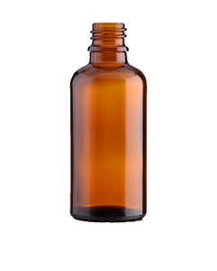 Butelka 50 ml, Szkło, DIN 18