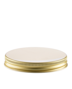 Gold aluminium lid, neck 70/400