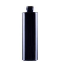 Butelka 200 ml, czarna, PET, 24/410