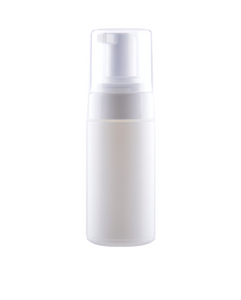 100 ml bottle, white, HDPE, 43/400