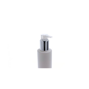 Pump, natural  PP, 24/410 silver aluminium colar,, Tube 200 mm