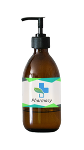 Butelka szklana brązowa 300 ml, gwint 28/410 ROPP