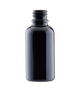 Butelka 30 ml, szklana, czarna, DIN 18