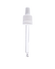 Pipette, Glass, DIN 18, Tube length 89mm