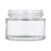 Clear glass jar 50 ml