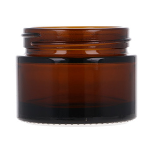 Słoik szklany brązowy 50 ml