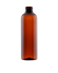 Butelka 200 ml, brązowa, RPET, 24/410