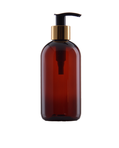 Butelka Boston Round 250 ml, brązowa PET, 24/410