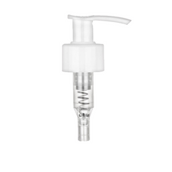White gloss PP pump, neck 28/410