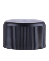 PP nut black, thread 24/410