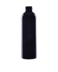 Butelka 200 ml, czarna, PET, 24/410