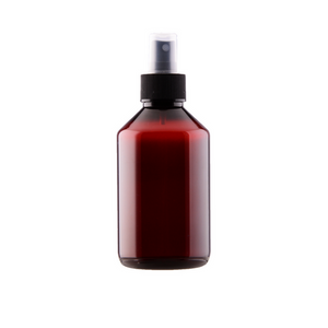 Butelka Slit Top, 250 ml, brązowa, PET, 28/410